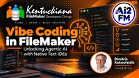 Vibe Coding in FileMaker: Unlocking Agentic AI with Native Text IDEs