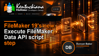 FileMaker 19's new Execute FileMaker Data API script step